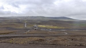 Islande à vélo 2014, la montagne blafell