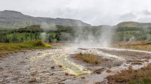 Islande à vélo 2014, le site géothermal de Geysir