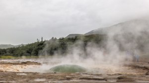 Islande à vélo 2014, le Strokkur de Geysir