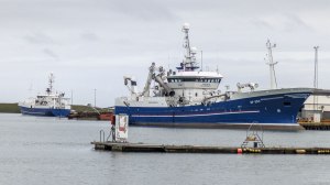 Islande à vélo 2014, port de Hofn