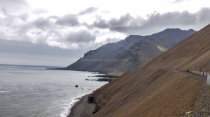 Islande à vélo 2014, sur la route 1 à la sortie de Hofn