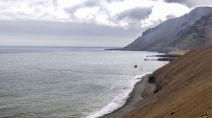 Islande à vélo 2014, sur la route 1 à la sortie de Hofn