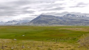 Islande à vélo 2014, sur la route 1 dans le Sud-Est