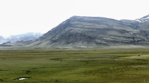 Islande à vélo 2014, sur la route 1 dans le Sud-Est
