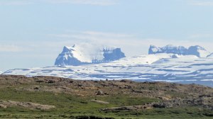 Islande à vélo 2014, vue de la route numéro 1 dans le Nord