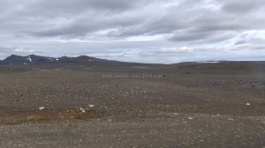 Islande à vélo 2014, route numéro 1 sur les hauts plateaux