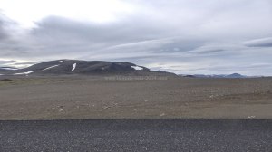 Islande à vélo 2014, route numéro dans les hautes terres