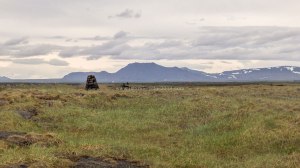 Islande à vélo 2014, route numéro dans les hautes terres