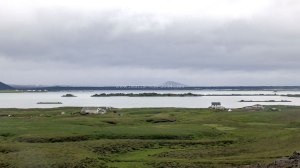 Islande à vélo 2014, lac Myvatn