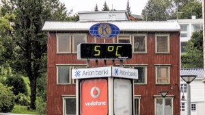 Islande à vélo 2014, visite de Akureyri