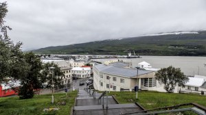 Islande à vélo 2014, visite de Akureyri