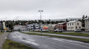 Islande à vélo 2014, visite de Akureyri