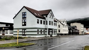 Islande à vélo 2014, la ville de Akureyri