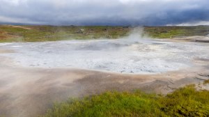Islande à vélo 2014, Hveravellir