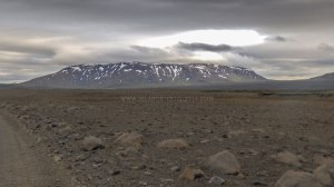 Islande à vélo 2014, bivouac au pied de la F35