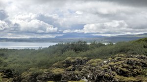 Islande à vélo 2014, dans le parc national de Pingvellir