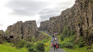 Islande à vélo 2014, La faille d'Almannagjá