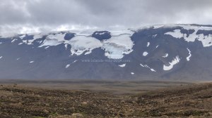 Islande à vélo 2014, le glacier Þórisjökull