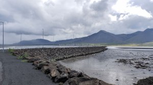Islande à vélo 2014, la montagne Hafnarfjall