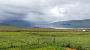 Islande à vélo 2014, le fjord Hvallfjordur
