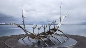 Islande à vélo 2014, Drakkar de Reykjavik