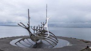 Islande à vélo 2014, Drakkar de Reykjavik