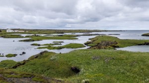 Islande à vélo 2014, sur la route de Keflavik