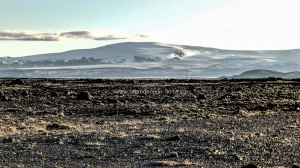 Islande à vélo 2014, bivouac en bordure de route 1