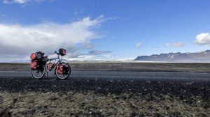 Islande à vélo 2014, route 1