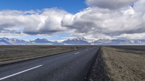 Islande à vélo 2014, route 1