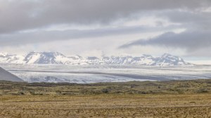 Islande à vélo 2014, glacier en Islande