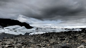 Islande à vélo 2014, lac Fjallsarlon