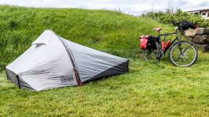 Islande à vélo 2014, camping de grindavik