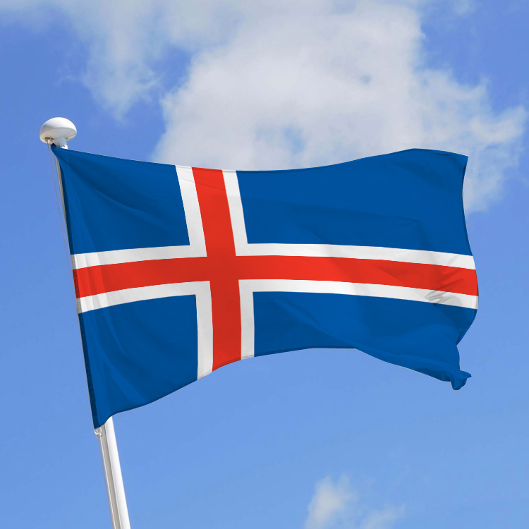 drapeau de l'Islande